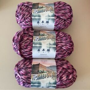 Lion Brand Hometown Yarn (3 skeins)